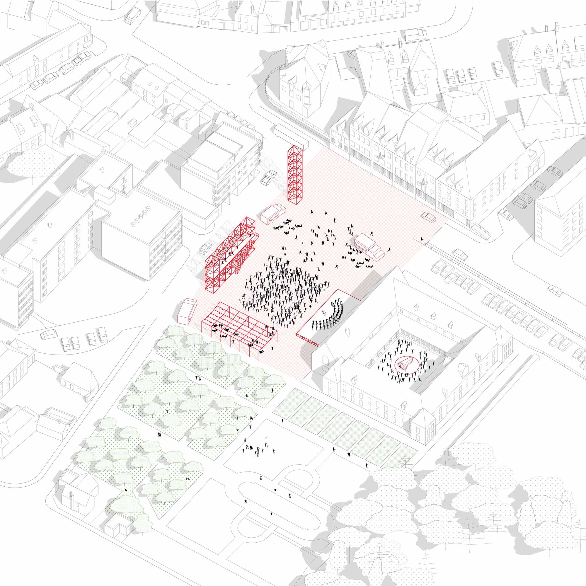 Plan du conservatoire